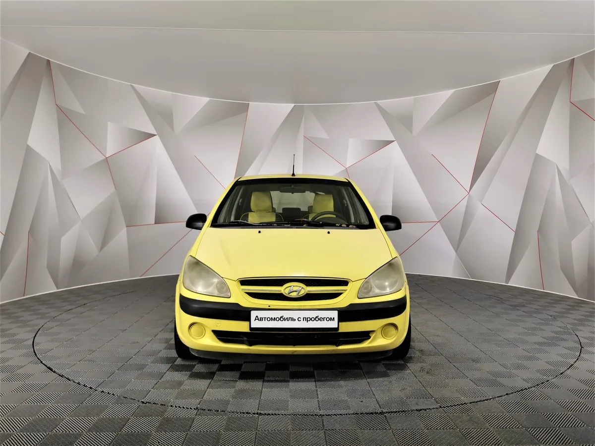 Hyundai Getz 1.4 MT (97 л.с.) Желтый в АВИЛОН. Слайд №7
