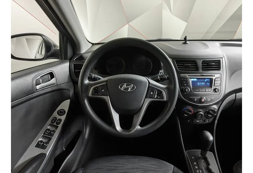 Hyundai Solaris 1.4 AT (107 л.с.) Comfort Серый в АВИЛОН. Слайд №20