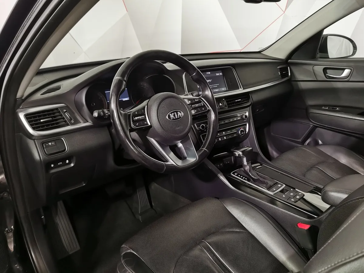 Kia Optima 2.0 AT (150 л.с.) Черный в АВИЛОН. Слайд №18