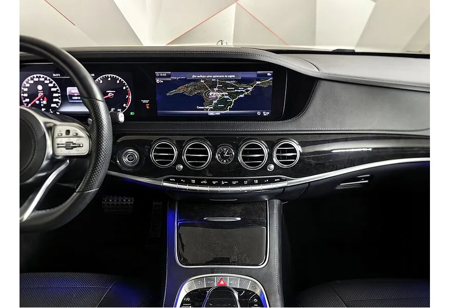 АВИЛОН - Mercedes-Benz S-Класс S 450 9G-Tronic 4Matic длинная база (367 л.с.) Черный - slide 9