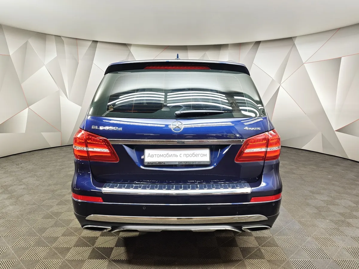Mercedes-Benz GLS 350 d 4MATIC 9G-TRONIC (249 л.с.) Особая серия Синий в АВИЛОН. Слайд №8