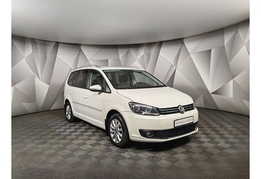 Volkswagen Touran 1.4 TSI DSG (140 л.с.) Highline Белый в АВИЛОН. Слайд №3