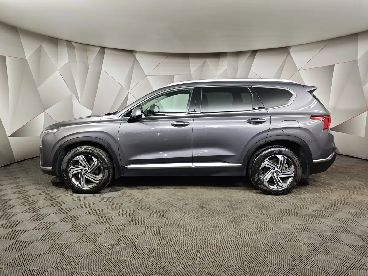 Hyundai Santa Fe 2.2 CRDi AWD 8AT (200 л.с.)  Prestige + Smart Sense Серый в АВИЛОН. Слайд №5