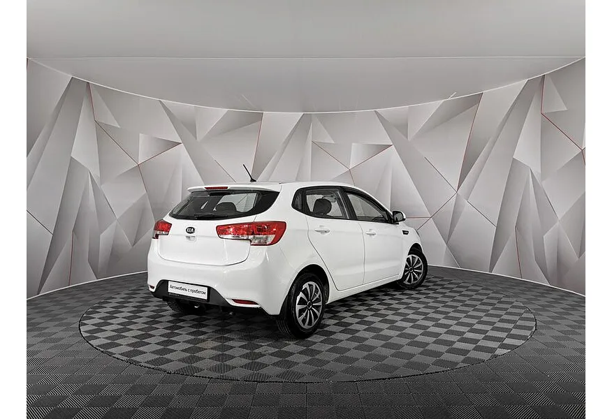Kia Rio 1.6 AT (123 л.с.) Белый в АВИЛОН. Слайд №2