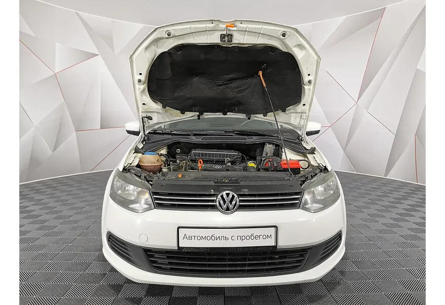 Volkswagen Polo 1.6 Tiptronic (105 л.с.) Comfortline Белый в АВИЛОН. Слайд №11