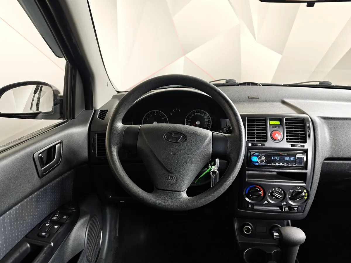 Hyundai Getz 1.4 AT (97 л.с.) Черный в АВИЛОН. Слайд №18