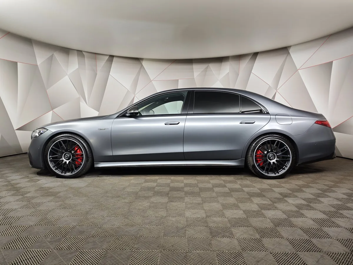 Mercedes-Benz S-Класс AMG S 63 9G-Tronic 4Matic (802 л.с.) E Performance Серый в АВИЛОН. Слайд №5