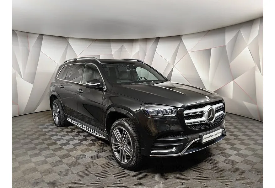 Mercedes-Benz GLS 400 d 9G-TRONIC 4Matic (330 л.с.) Premium Черный в АВИЛОН. Слайд №3