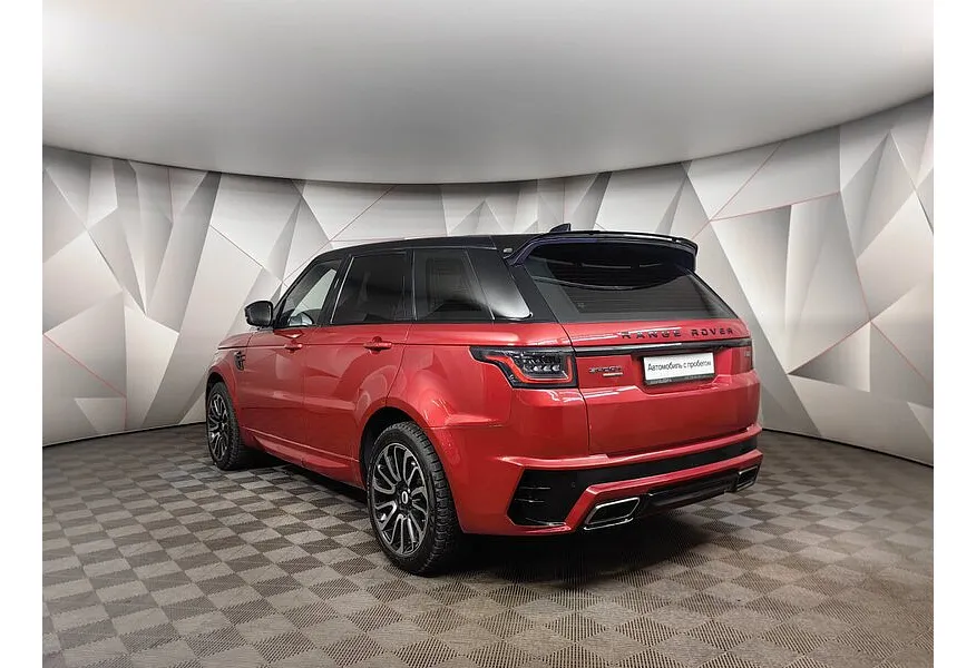 Land Rover Range Rover Sport 3.0 V6 Supercharged AT AWD (340 л.с.) HSE Dynamic Красный в АВИЛОН. Слайд №4