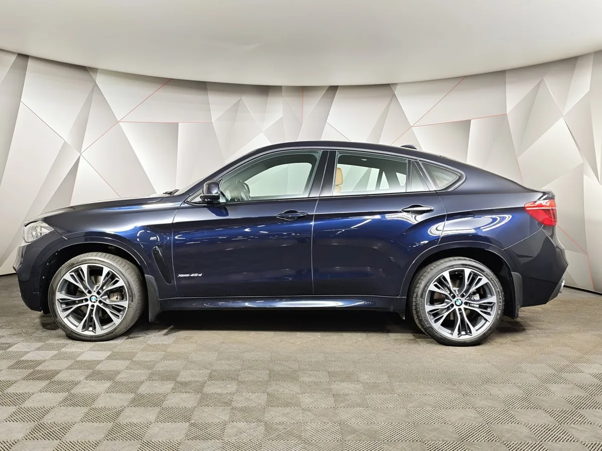 BMW X6 xDrive40d Steptronic (313 л.с.) Черный в АВИЛОН. Слайд №5