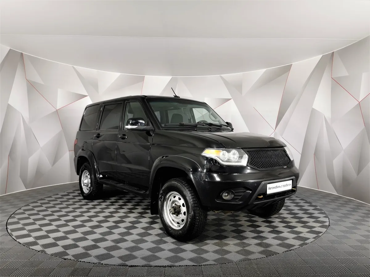 УАЗ Patriot 2.7 MT 4WD (150 л.с.) Классик Черный в АВИЛОН. Слайд №3