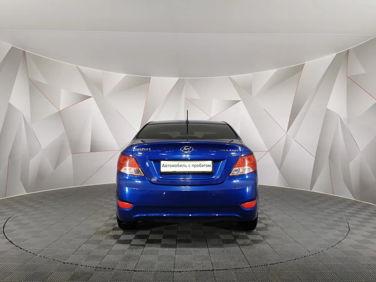 Hyundai Solaris 1.6 AT (123 л.с.) Optima Синий в АВИЛОН. Слайд №8