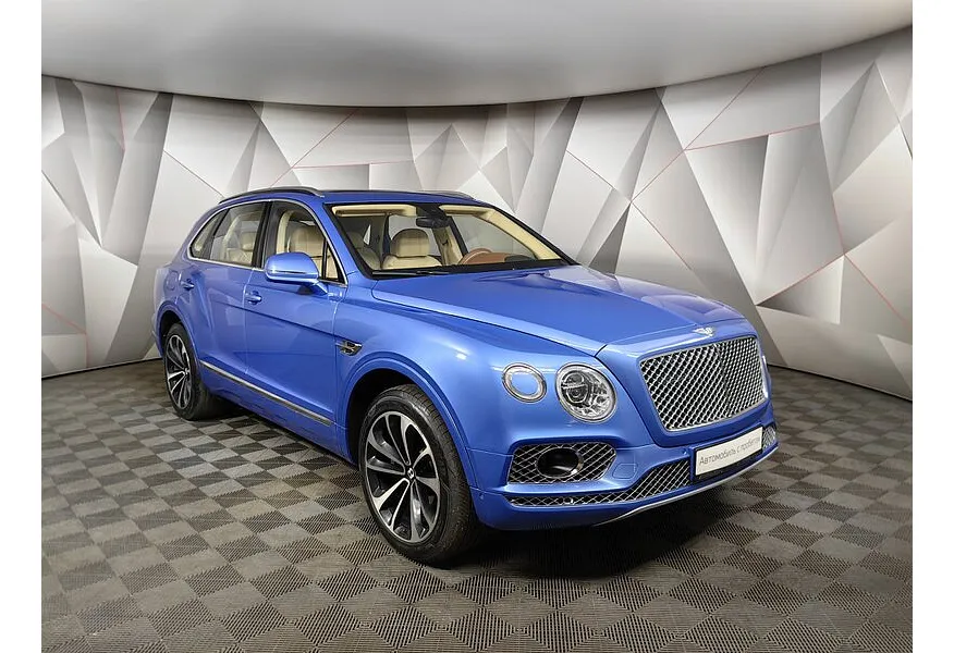 Bentley Bentayga 6.0 AT AWD (608 л.с.) Голубой в АВИЛОН. Слайд №3