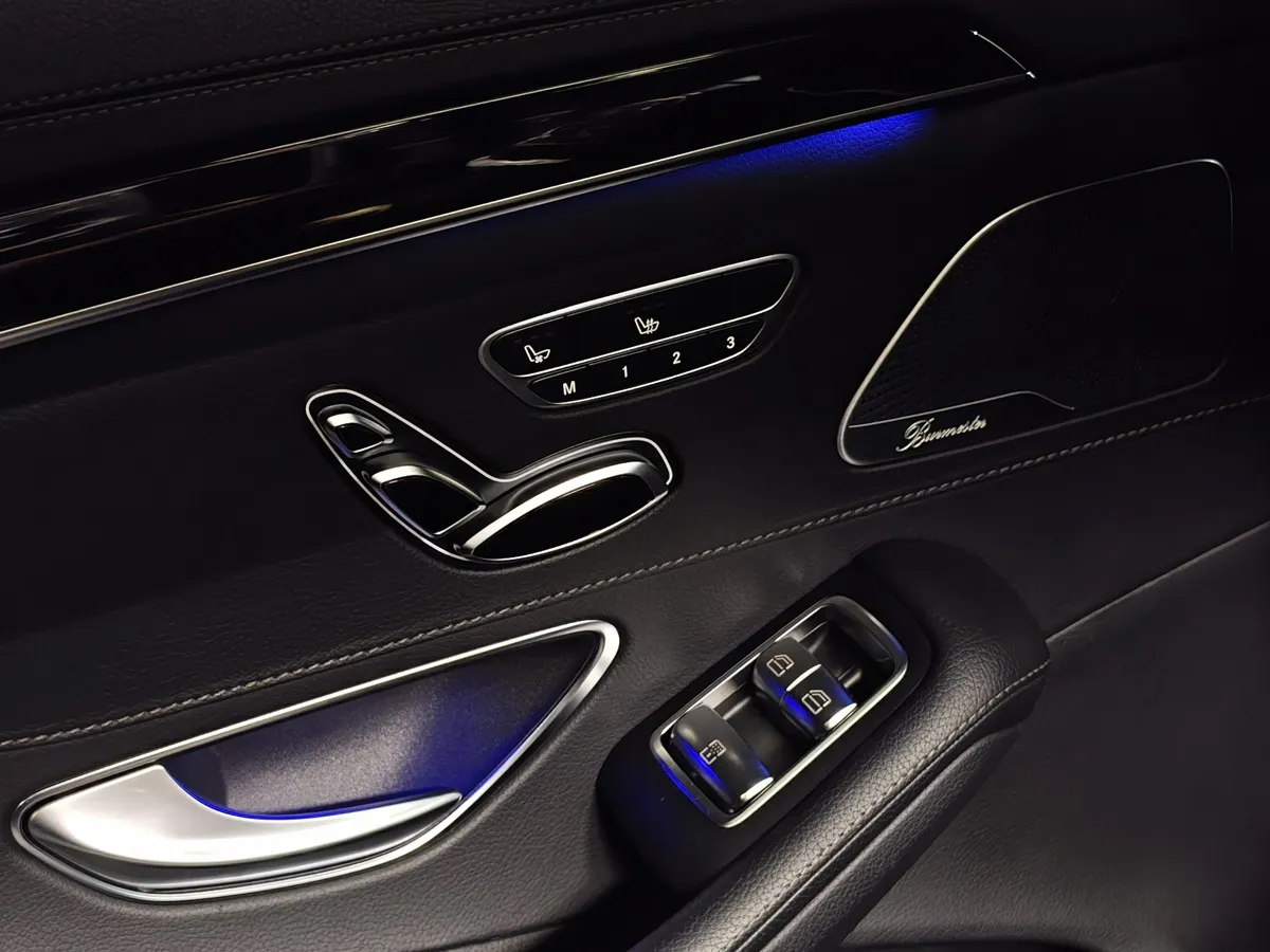 Mercedes-Benz S-Класс S 350 d 9G-Tronic 4Matic длинная база (249 л.с.) Черный в АВИЛОН. Слайд №26