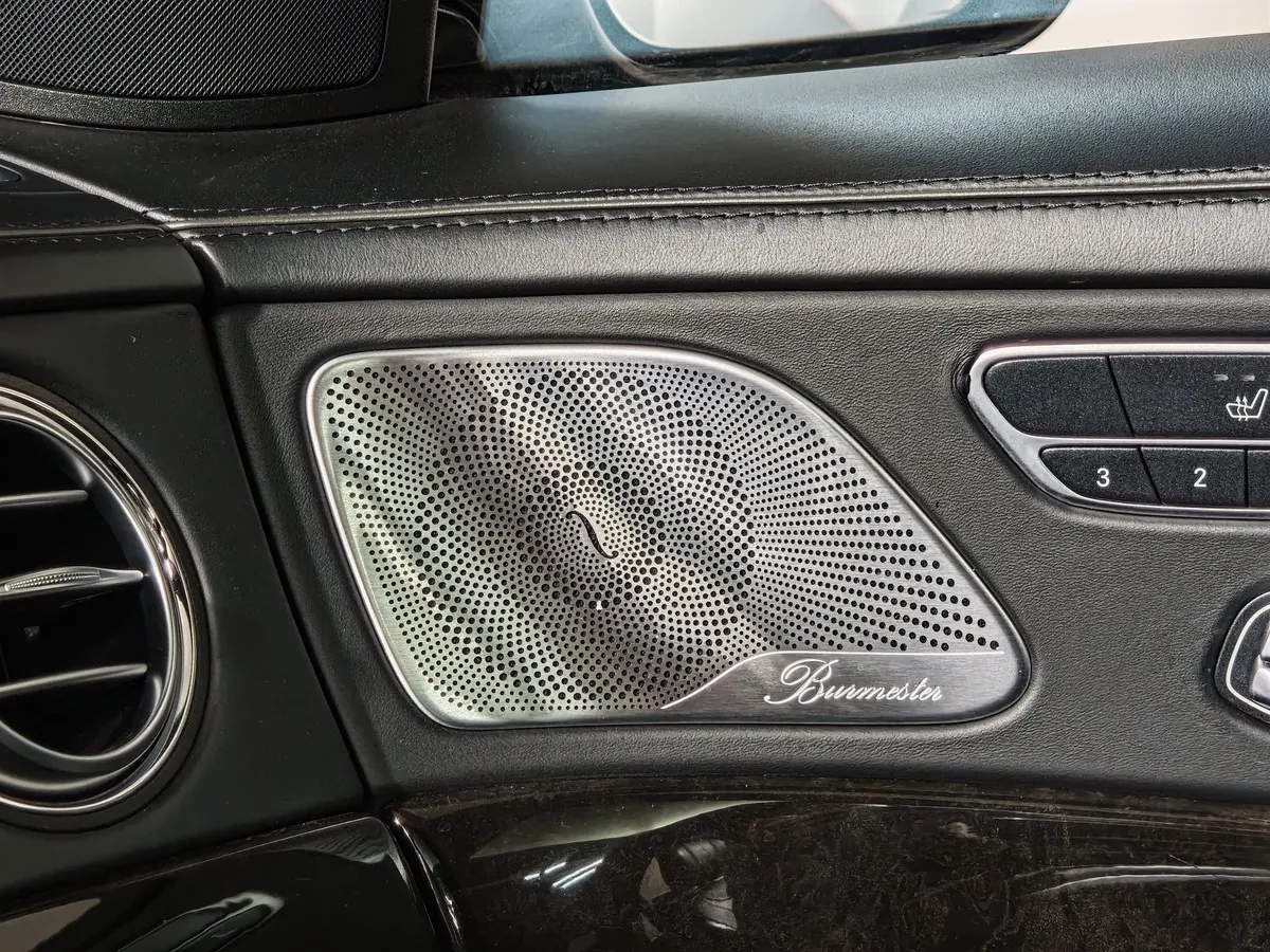 Mercedes-Benz S-Класс S 500 7G-Tronic Plus 4Matic длинная база (455 л.с.) Черный в АВИЛОН. Слайд №20