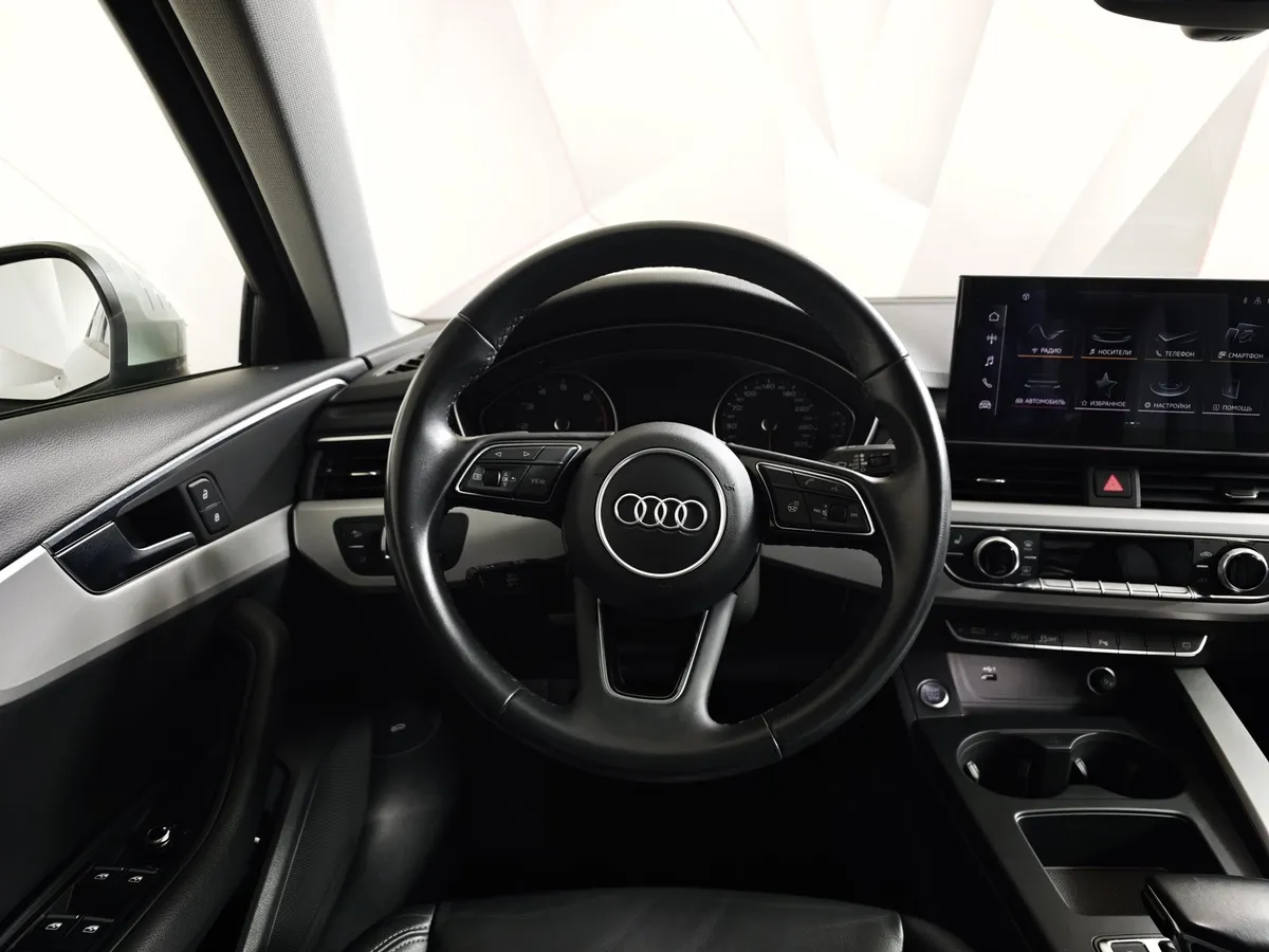 Audi A4 2.0 TFSI S tronic (150 л.с.) Белый в АВИЛОН. Слайд №19