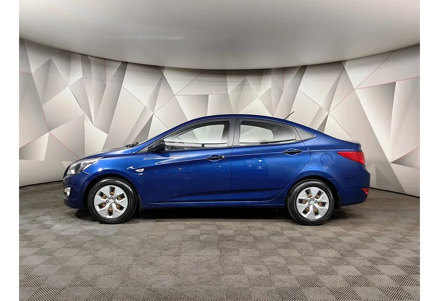 Hyundai Solaris 1.6 AT (123 л.с.) Comfort Синий в АВИЛОН. Слайд №5