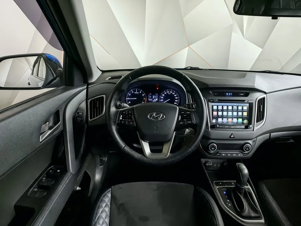 Hyundai Creta 2.0 AT AWD (149 л.с.) Travel + Advanced + Style Синий в АВИЛОН. Слайд №20