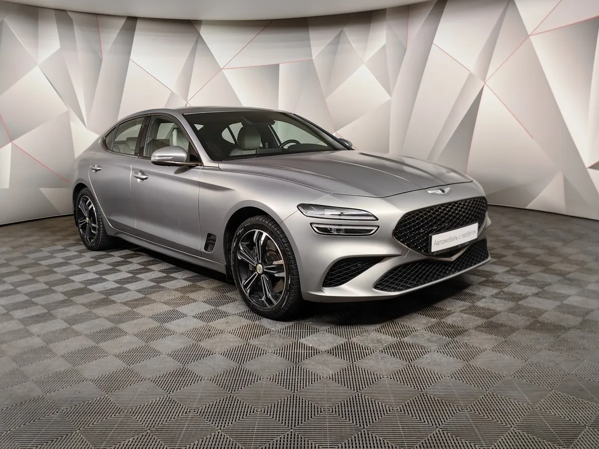 Genesis G70 2.0 T AT AWD (197 л.с.) Elegance + Sport Серый в АВИЛОН. Слайд №3