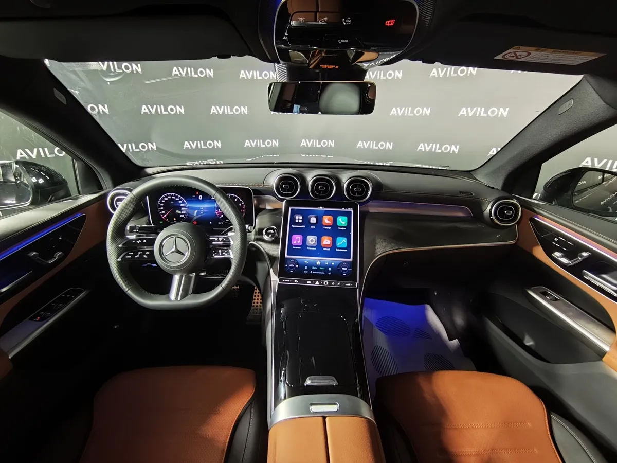 Mercedes-Benz GLC Купе 260 9G-TRONIC 4MATIC (204 л.с.) Черный в АВИЛОН. Слайд №8
