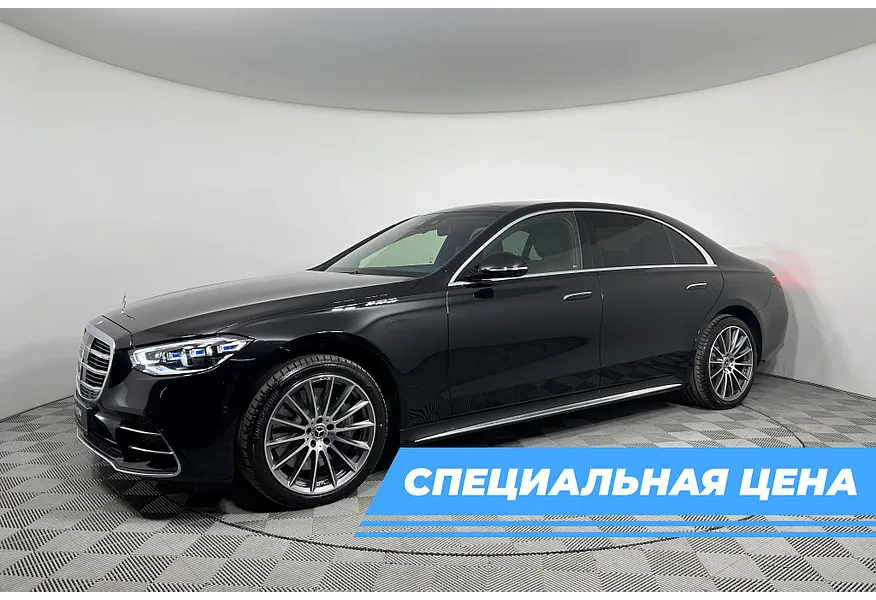 АВИЛОН - Mercedes-Benz S-Класс S 450 d 9G-TRONIC 4MATIC (330 л.с.) Черный - slide 0