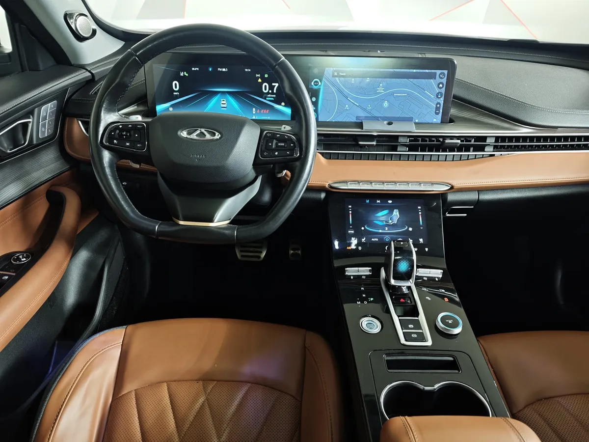 Chery Tiggo 8 Pro Max 2.0 AMT AWD (197 л.с.) Ultimate Черный в АВИЛОН. Слайд №19
