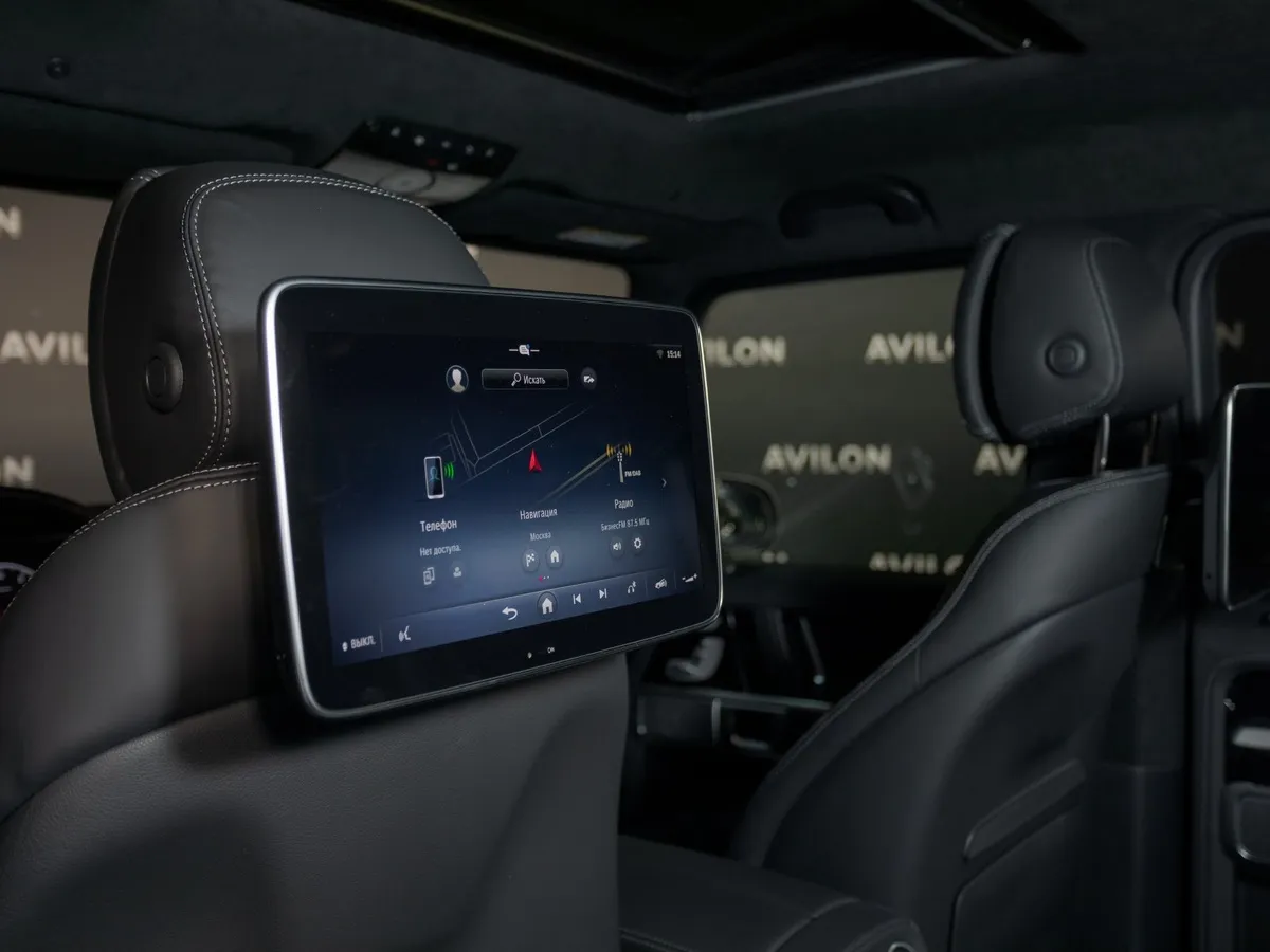Mercedes-Benz G-Класс G 63 AMG Speedshift 4Matic (585 л.с.) Черный в АВИЛОН. Слайд №13