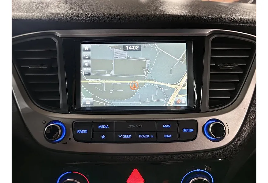 Hyundai Solaris 1.6 AT (123 л.с.) Elegance Черный в АВИЛОН. Слайд №21