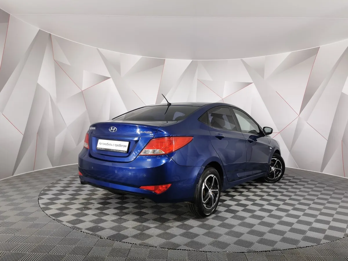 Hyundai Solaris 1.6 AT (123 л.с.) Синий в АВИЛОН. Слайд №2