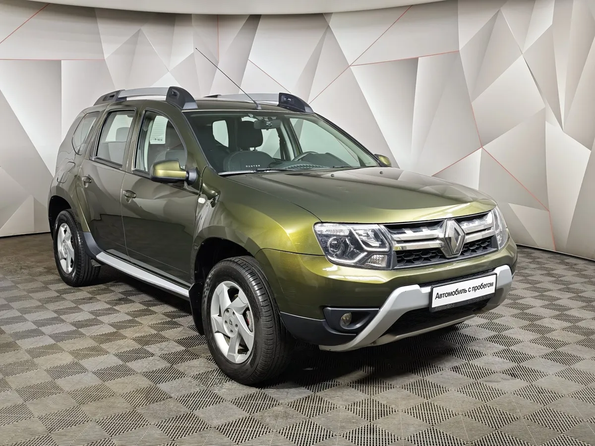 Renault Duster 2.0 MT 4x4 (143 л.с.) Зеленый в АВИЛОН. Слайд №3