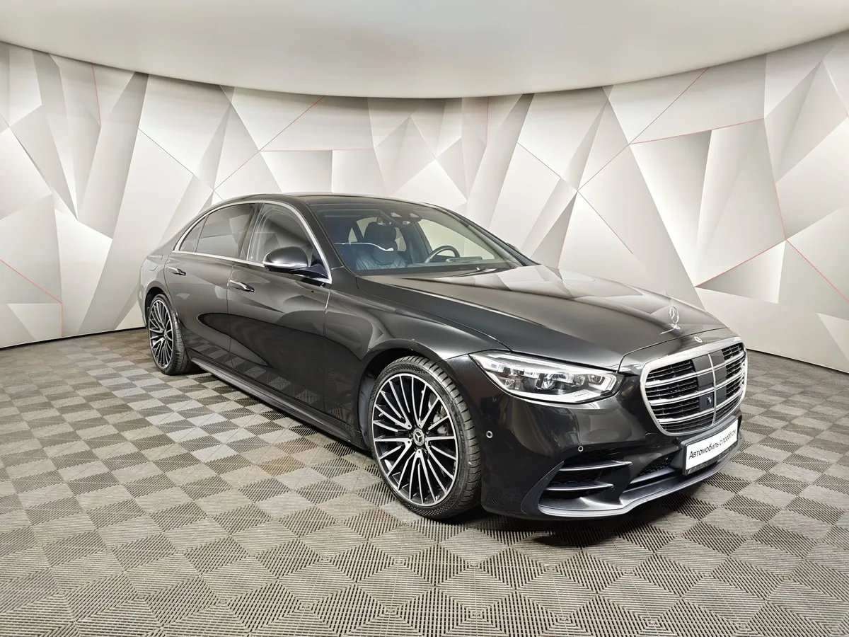 Mercedes-Benz S-Класс S 350 d 9G-Tronic 4Matic (313 л.с.) Черный в АВИЛОН. Слайд №3