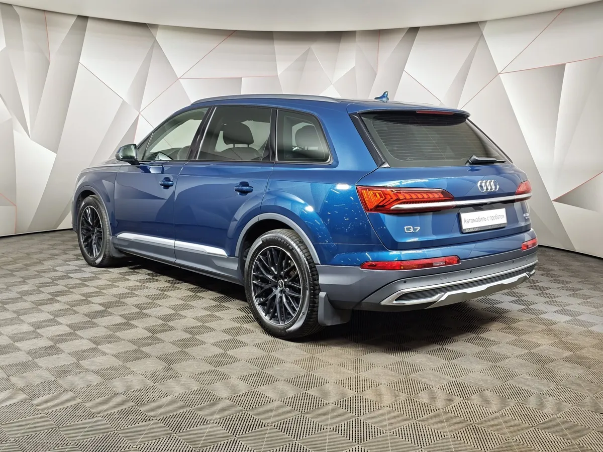 Audi Q7 3.0 TDI Tiptronic quattro (249 л.с.) Sport Синий в АВИЛОН. Слайд №4
