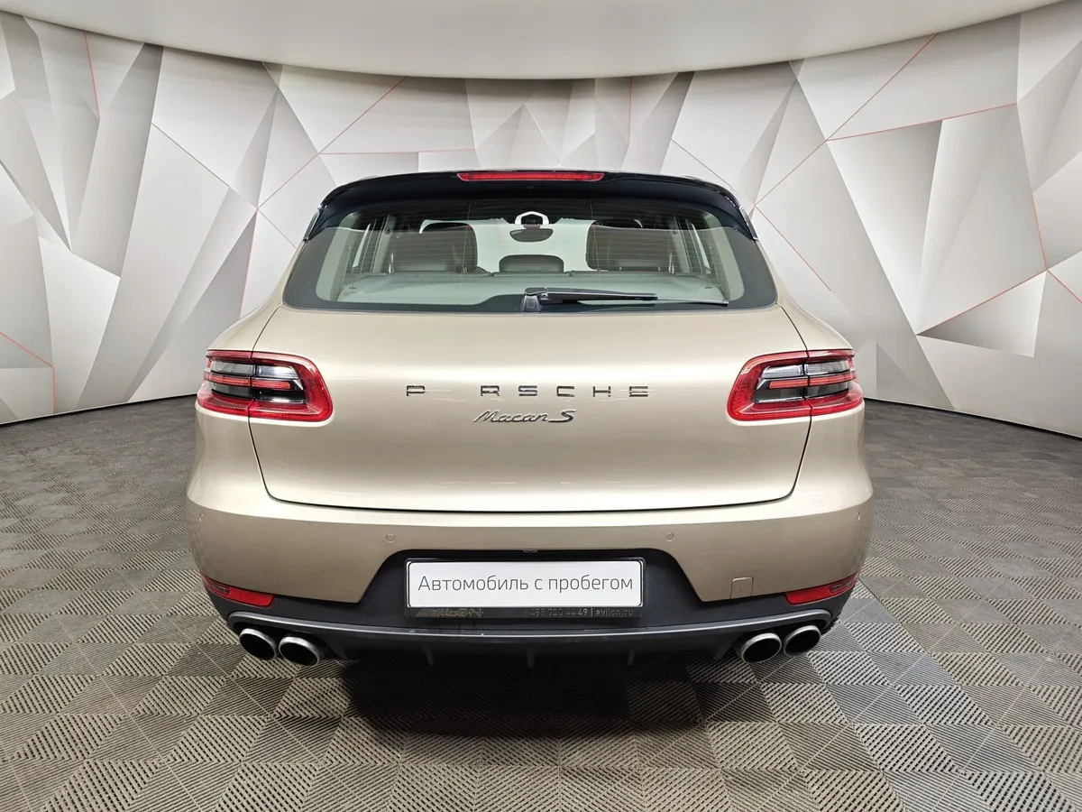 Porsche Macan S 3.0 PDK AWD (340 л.с.) Коричневый в АВИЛОН. Слайд №8