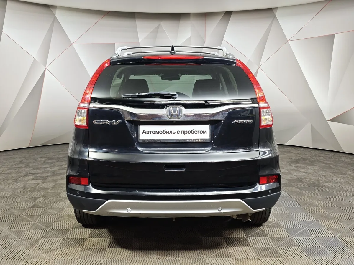 Honda CR-V 2.4 CVT 4x4 (188 л.с.) Executive Черный в АВИЛОН. Слайд №8