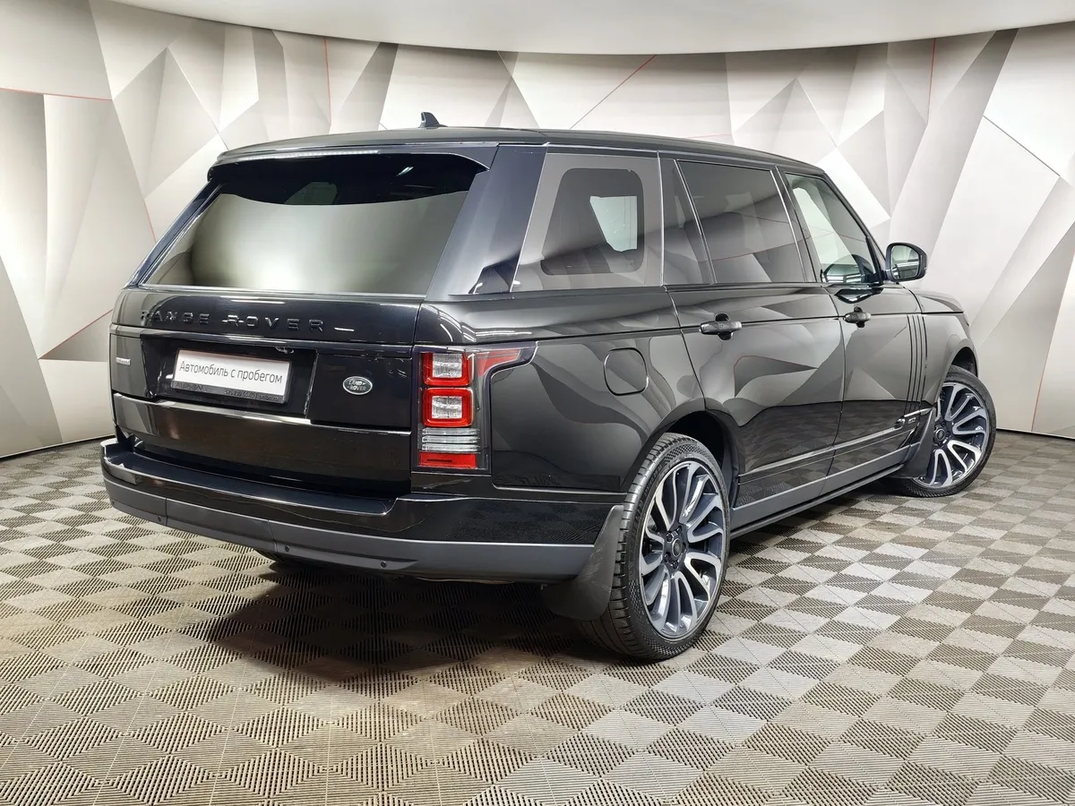 Land Rover Range Rover 4.4 SDV8 AT AWD (339 л.с.) Autobiography Черный в АВИЛОН. Слайд №2