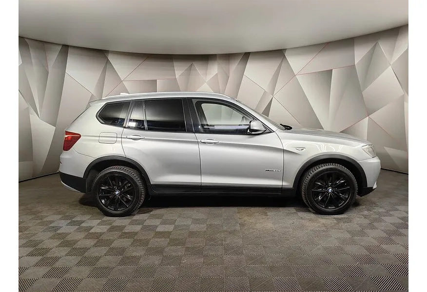 BMW X3 xDrive20d AT (184 л.с.) Серебристый в АВИЛОН. Слайд №6