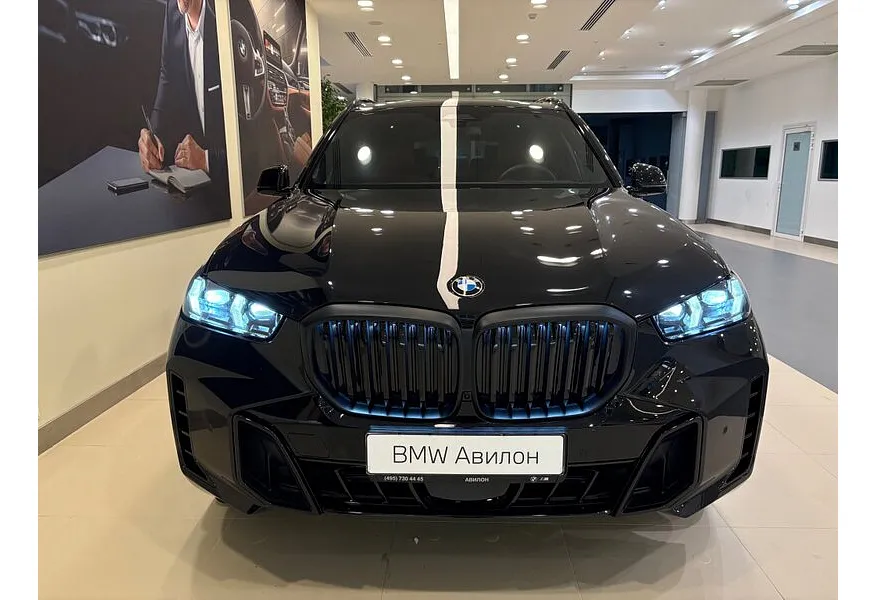 BMW X5 xDrive30d Steptronic (286 л.с.) Черный в АВИЛОН. Слайд №3