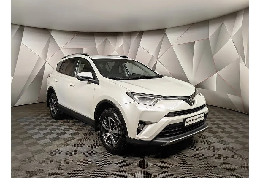 Toyota RAV4 2.2 TD AT (150 л.с.) Белый в АВИЛОН. Слайд №3