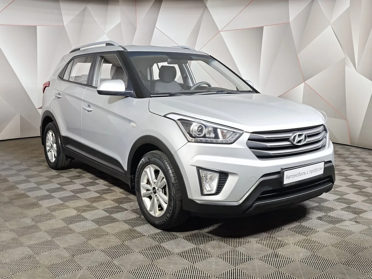 Hyundai Creta 2.0 AT AWD (149 л.с.) Comfort Plus Серебристый в АВИЛОН. Слайд №3