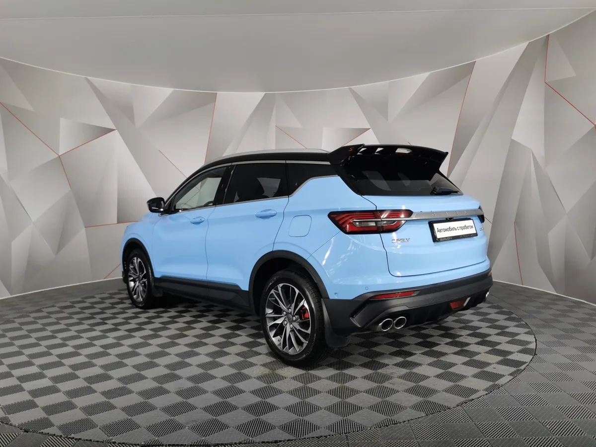 Geely Coolray 1.5T 7DCT 2WD (150 л.с.) Flagship Sport Синий в АВИЛОН. Слайд №4