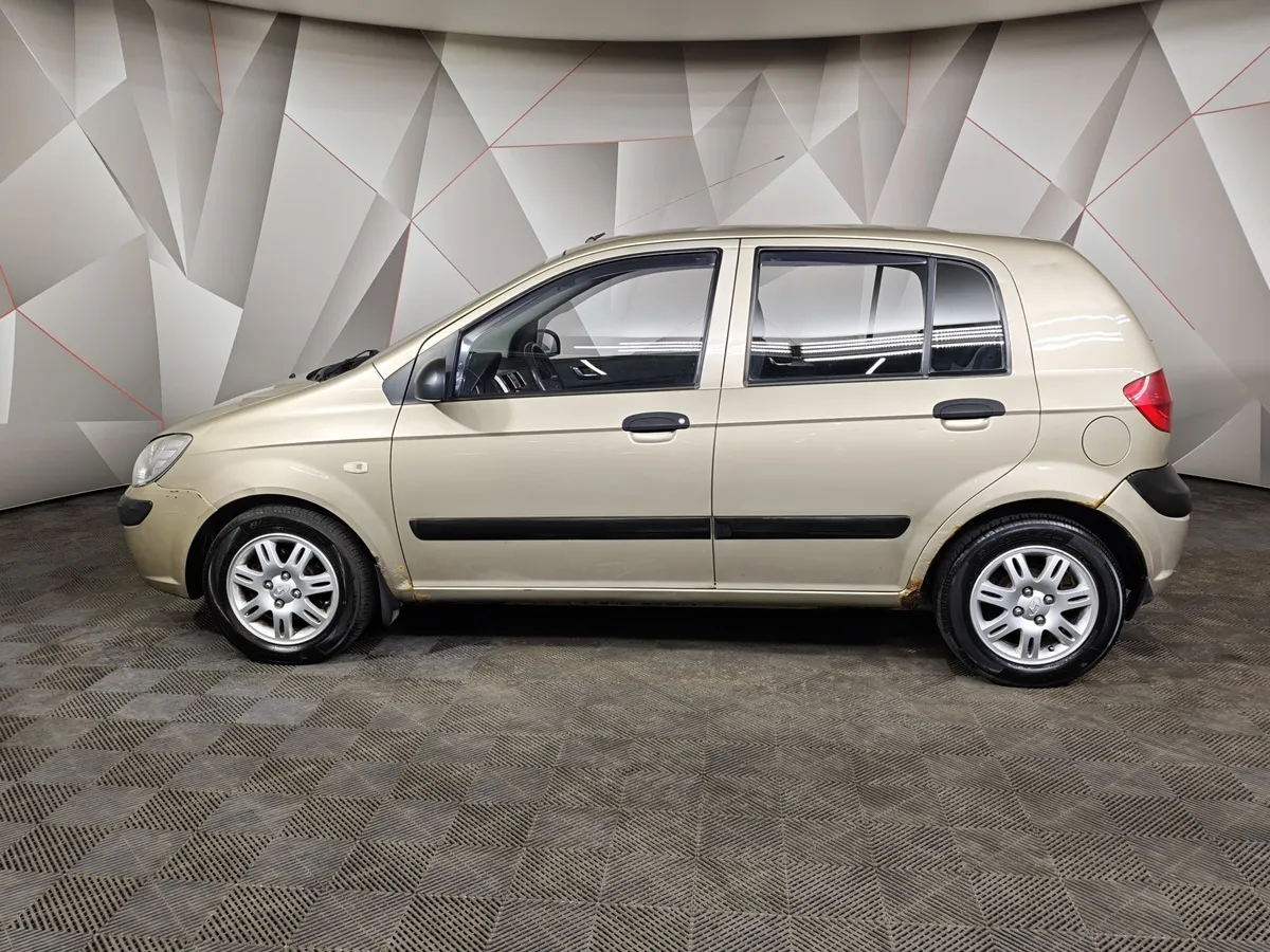 Hyundai Getz 1.6 AT (105 л.с.) Бежевый в АВИЛОН. Слайд №5