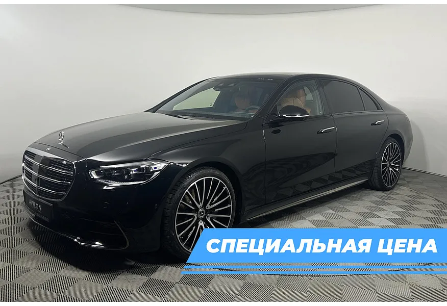 АВИЛОН - Mercedes-Benz S-Класс S 450 d 9G-TRONIC 4MATIC (330 л.с.) Черный - slide 0