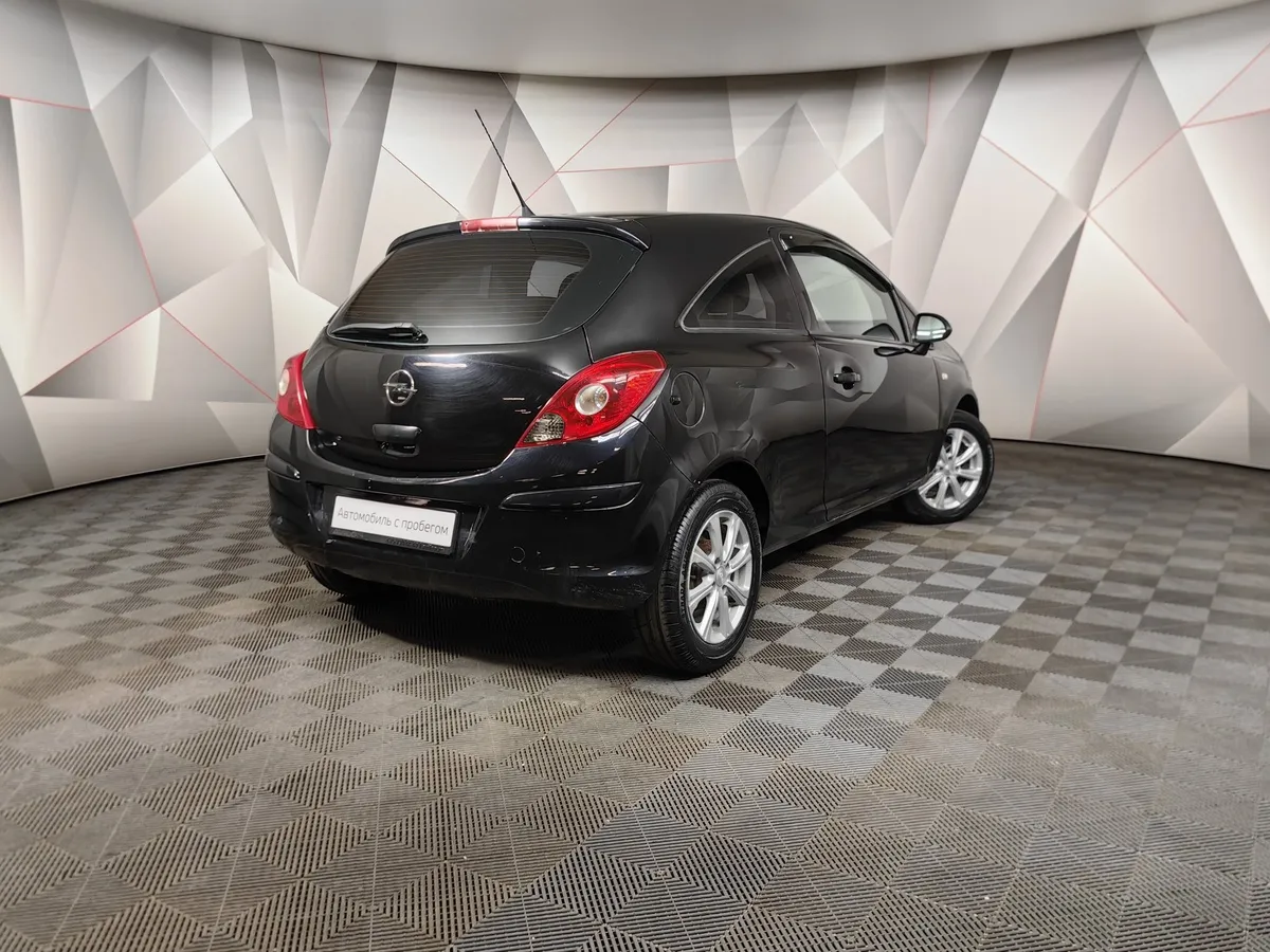 Opel Corsa 1.2 Easytronic (80 л.с.) Черный в АВИЛОН. Слайд №2