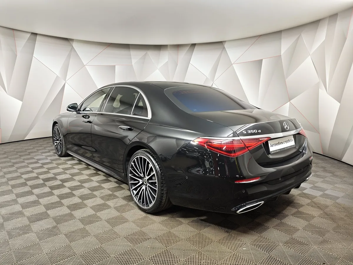 Mercedes-Benz S-Класс S 350 d 9G-Tronic 4Matic (313 л.с.) Черный в АВИЛОН. Слайд №4