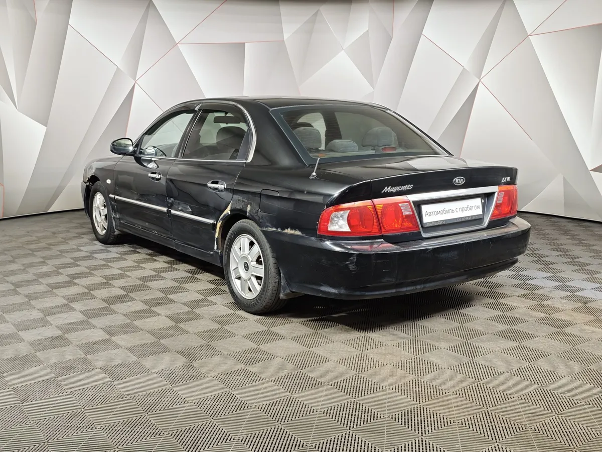 Kia Magentis 2.5 AT (166 л.с.) Черный в АВИЛОН. Слайд №4