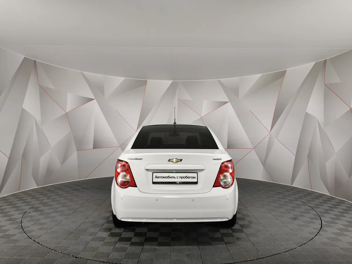 Chevrolet Aveo 1.6 AT (115 л.с.) Белый в АВИЛОН. Слайд №8
