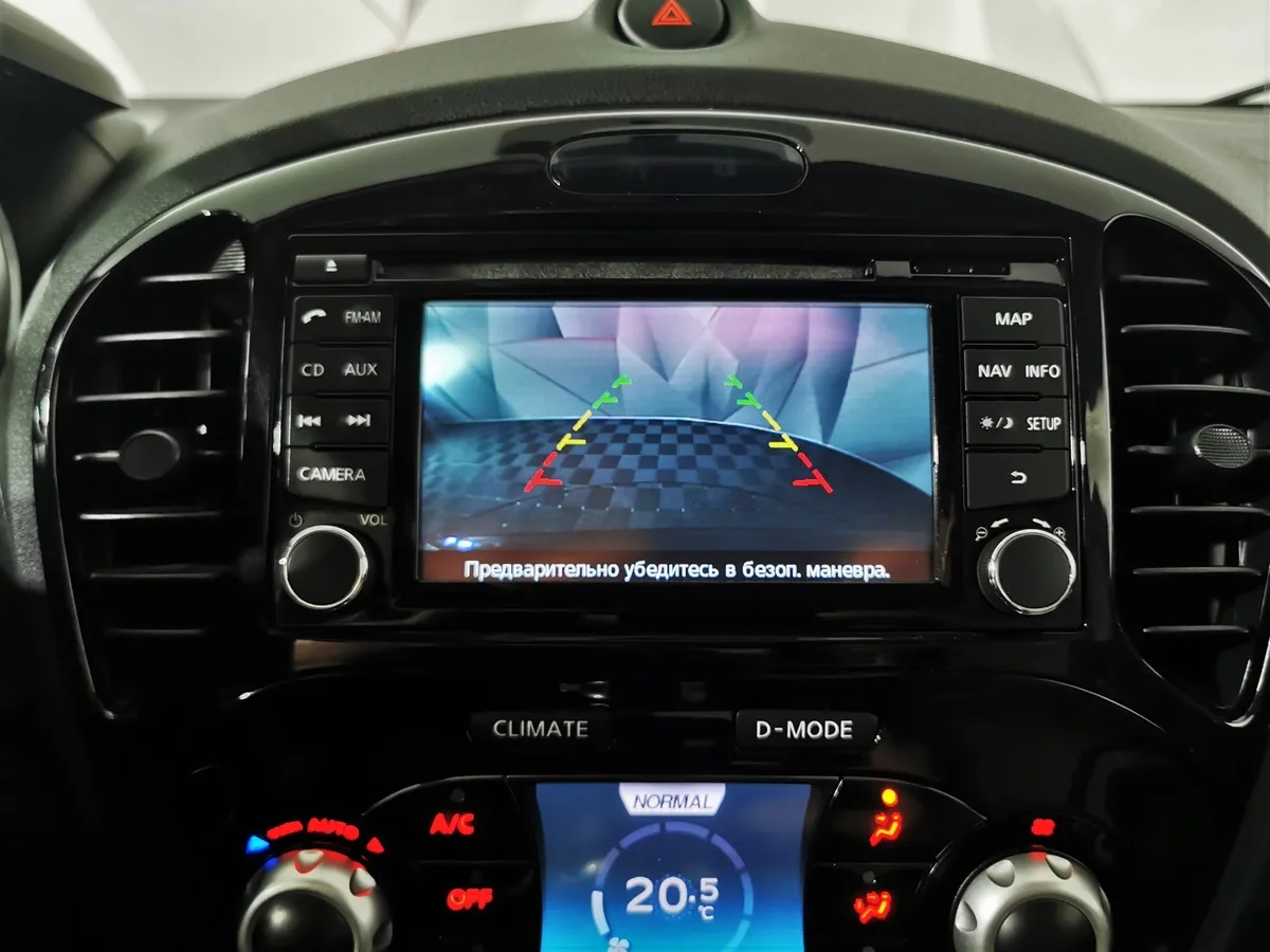 Nissan Juke 1.6 CVT (117 л.с.) Черный в АВИЛОН. Слайд №20