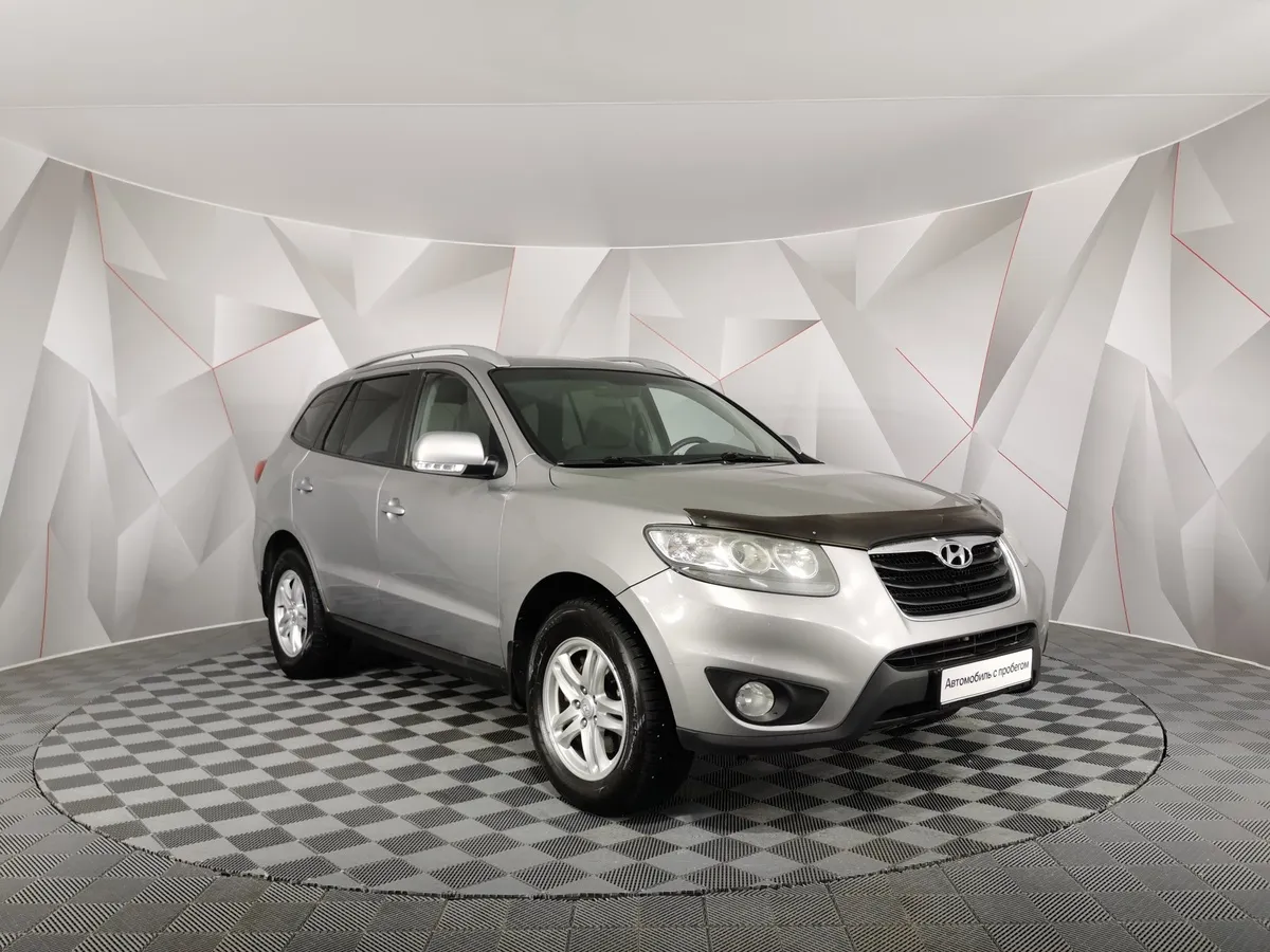 Hyundai Santa Fe 2.2 CRDi AT 4WD (197 л.с.) Comfort Серый в АВИЛОН. Слайд №3