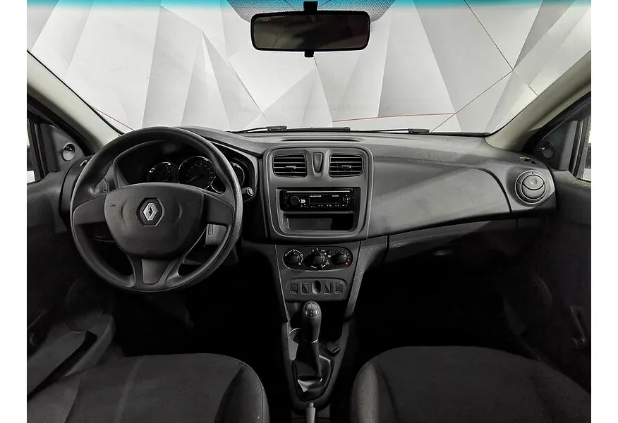 Renault Logan 1.6 MT (82 л.с.) Белый в АВИЛОН. Слайд №14