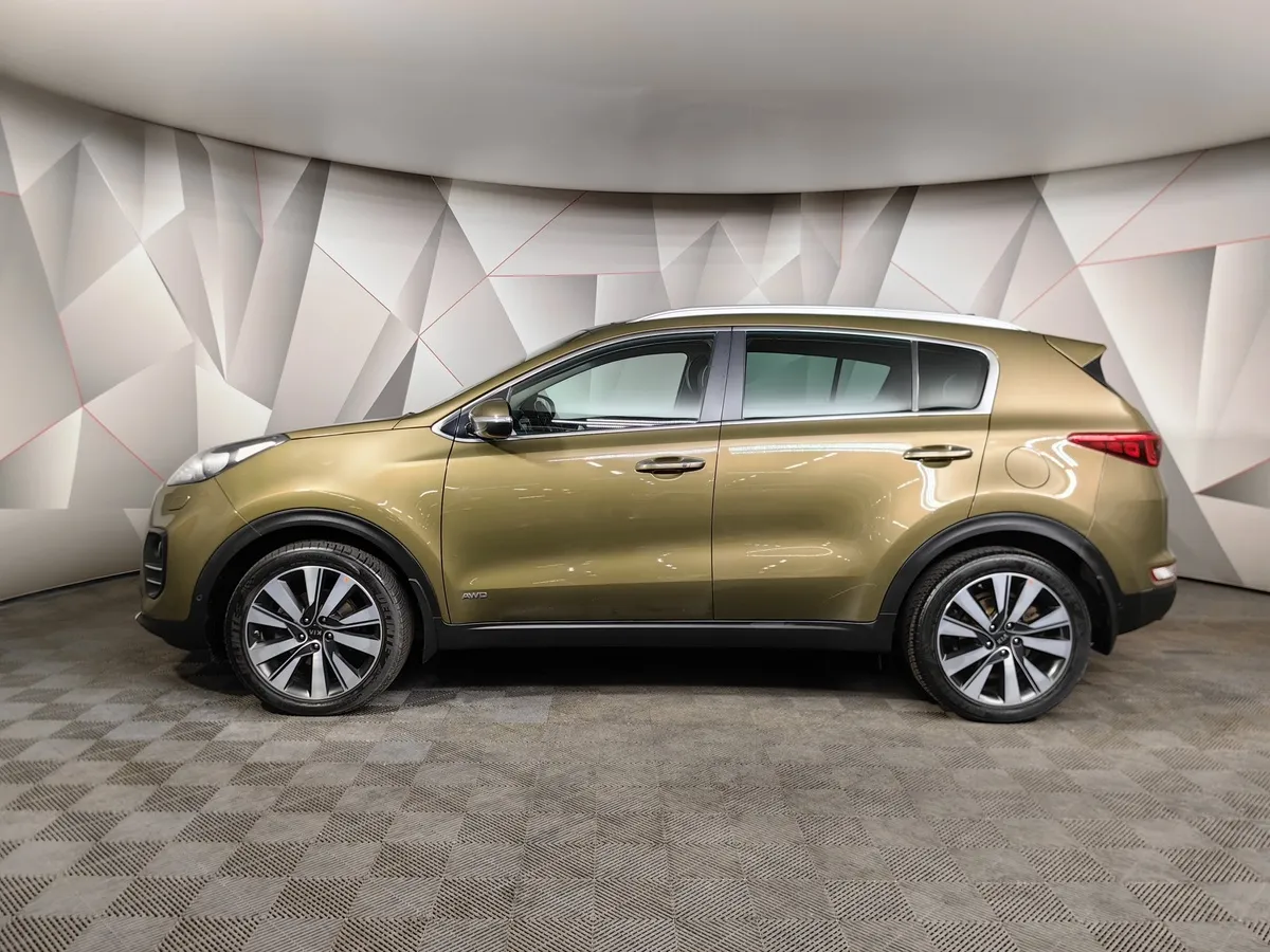 Kia Sportage 2.0 CRDi AT 4WD (185 л.с.) Premium Желтый в АВИЛОН. Слайд №5